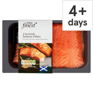 Tesco Finest Scottish Salmon Fillets 240G