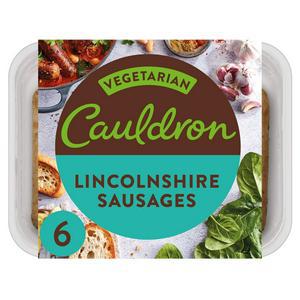 Cauldron Vegetarian Lincolnshire Sausages 276g