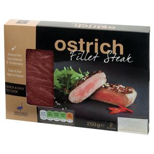 Kleinkaroo 2 Ostrich Fillet Steaks 250G