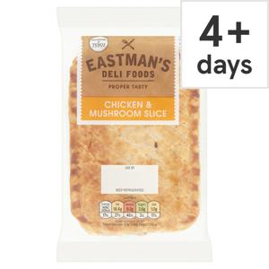 Eastmans Chicken & Mushroom Slice 150G