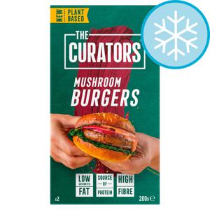 The Curators 2 Plant-Based Mushroom Burgers 200G