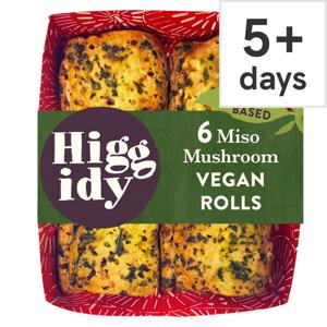 Higgidy Miso Mushroom Vegan Rolls 160G