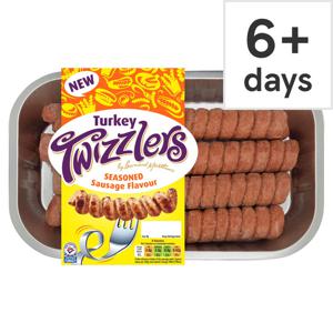 Bernard Matthews Turkey Twizzlers Plain Sausage 456G