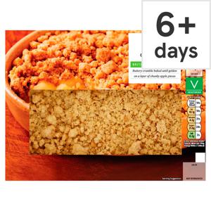 Tesco Apple Crumble 500G