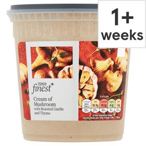 Tesco Finest Cream Mushroom Soup 600G