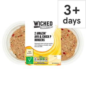 Wicked Kitchen Amazin Avo & Chick P Burgers 226G