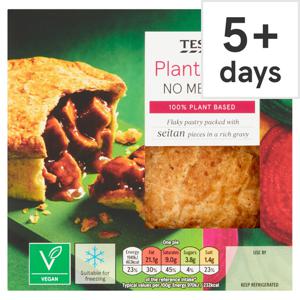 Tesco Plant Chef No Meat Pie 200G