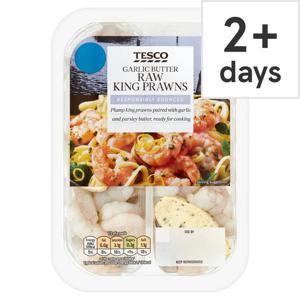 Tesco Garlic Butter Prawns 200G