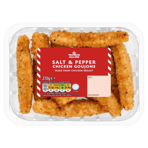 Morrisons Salt And Pepper Breaded Chicken Goujons