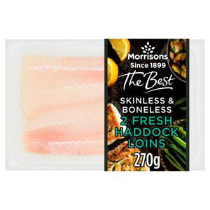 Morrisons The Best Msc Haddock Loins