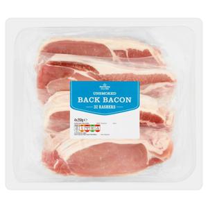 Morrisons Unsmoked Back Bacon