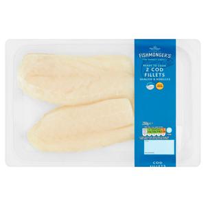 Morrisons Market St 2 Cod Fillets