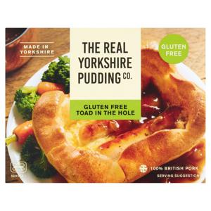 The Real Yorkshire Pudding Co. Gluten Free Toad In The Hole