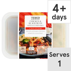 TescoChicken & Black Bean With Rice 450G