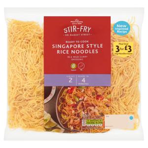 Morrisons Singapore Rice Noodles