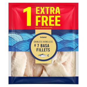 Iceland 7 Basa Fillets 729g