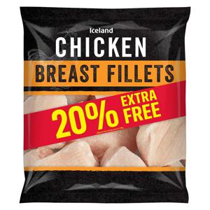 Iceland Chicken Breast Fillets 1.38kg