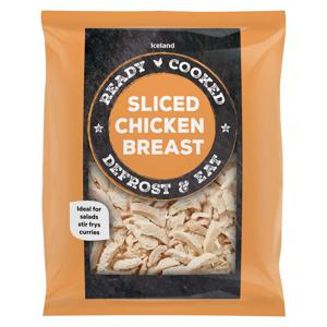 Iceland Ready Cooked Sliced Chicken Breast 500g