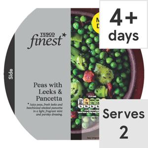 Tesco Finest Peas, Leeks & Pancetta 250G