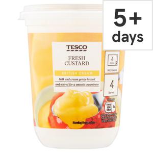 Tesco Fresh Custard 500G