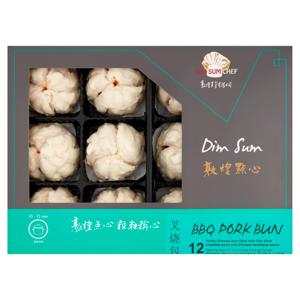 Dim Sum Chef Dim Sum BBQ Pork Bun 12 Pieces 600g