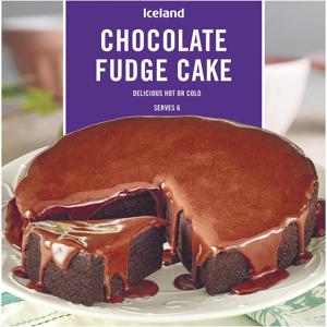 Iceland Chocolate Fudge Cake 450g