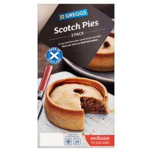 Greggs 2 Scotch Pies 282g