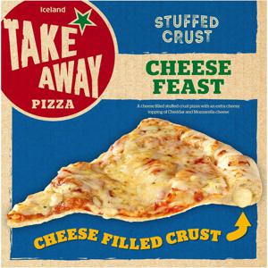 Iceland Stuffed Crust Cheese Feast 453g