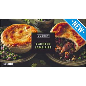 Iceland Luxury Minted Lamb Pies 440g