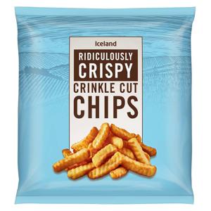 Iceland Ridiculously Crispy Crinkle Cut Chips 1.2kg