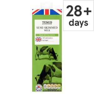 Tesco Semi Skimmed Longlife Milk 1 Litre