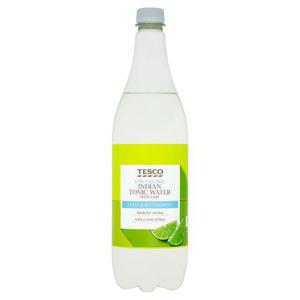 Tesco Low Calorie Indian Tonic Water With Lime 1 Litre