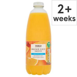 Tesco 100% Pure Squeezed Orange Juice Smooth Not From Concentrate 1L