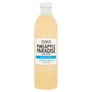 Tesco Pineapple Paradise Fruit Smoothie 750Ml