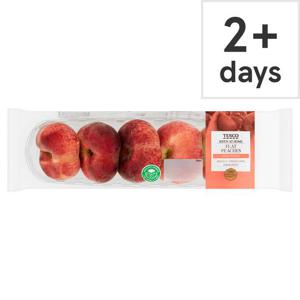 Tesco Flat Peach Minimum 4 Pack