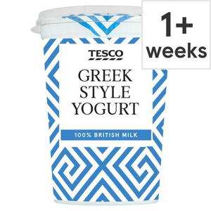 Tesco Greek Style Yogurt 500G