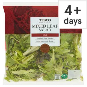 Tesco Mixed Leaf Salad 120G