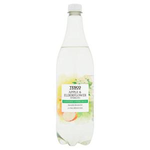 Tesco Apple & Elderflower Sparkling Water 1 Litre