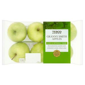 Tesco Granny Smith Apple Minimum 5 Pack