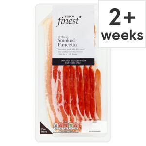 Tesco Finest Sliced Smoked Pancetta 110G