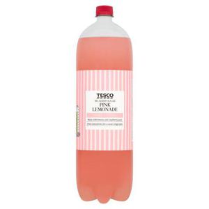 Tesco No Added Sugar Pink Lemonade 2L