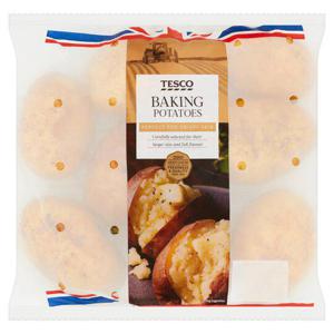 Tesco Baking Potatoes 2.5Kg Pack