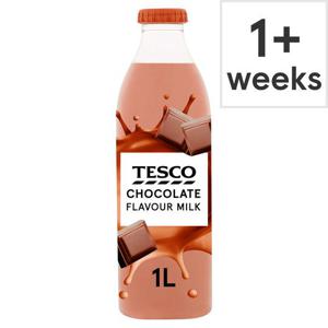 Tesco Chocolate Flavour Milk 1 Litre