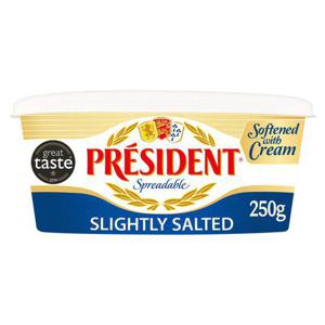 President Slightly Salted Spreadable 250G