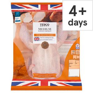 Tesco British Whole Medium Chicken 1.3-1.5Kg