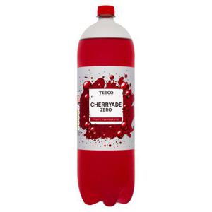 Tesco Sugar Free Cherryade Zero 2L Bottle