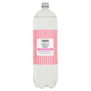 Tesco No Added Sugar Smooth Cream Soda 2L