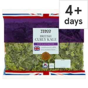 Tesco Curly Kale 180G