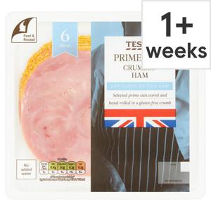 Tesco British Pork Crumbed Ham 125G