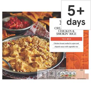 TescoTex Mex Creamy Cajun Chicken & Rice 450G